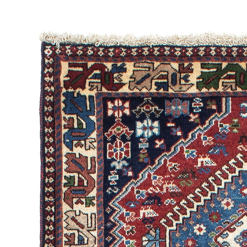 Biegacz Perski dywan - Nomadyczny - 200 x 81 cm - ciemnoniebieski