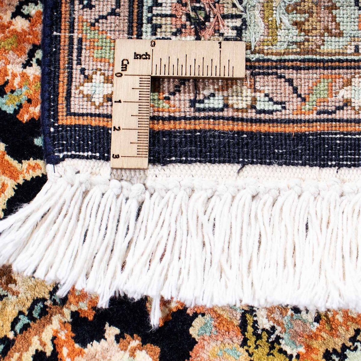 Dywan perski - Klasyczny - 226 x 154 cm - ciemnoniebieski