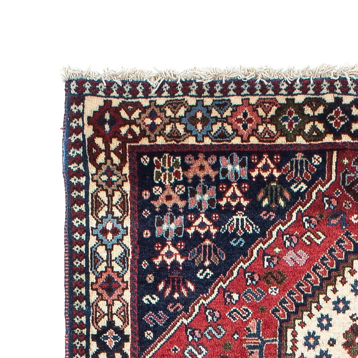 Biegacz Perski dywan - Nomadyczny - 201 x 82 cm - czerwony