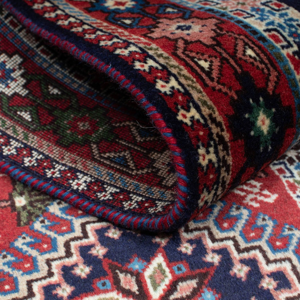 Biegacz Perski dywan - Nomadyczny - 197 x 81 cm - jasna czerwień