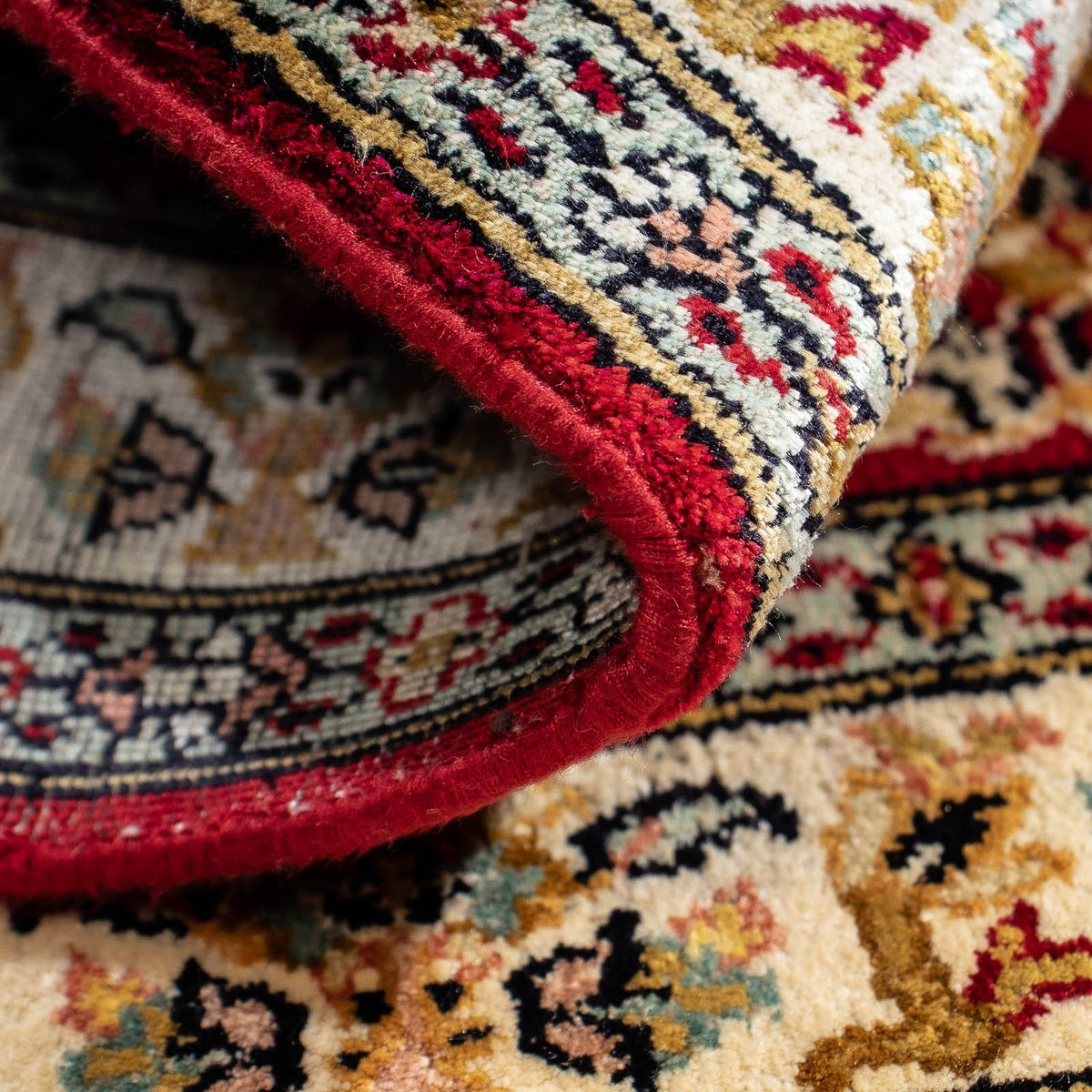 Dywan perski - Klasyczny - 89 x 62 cm - ciemna czerwień