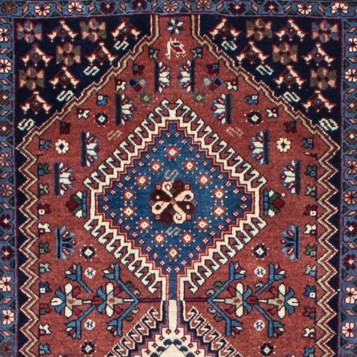 Biegacz Perski dywan - Nomadyczny - 202 x 83 cm - brązowy