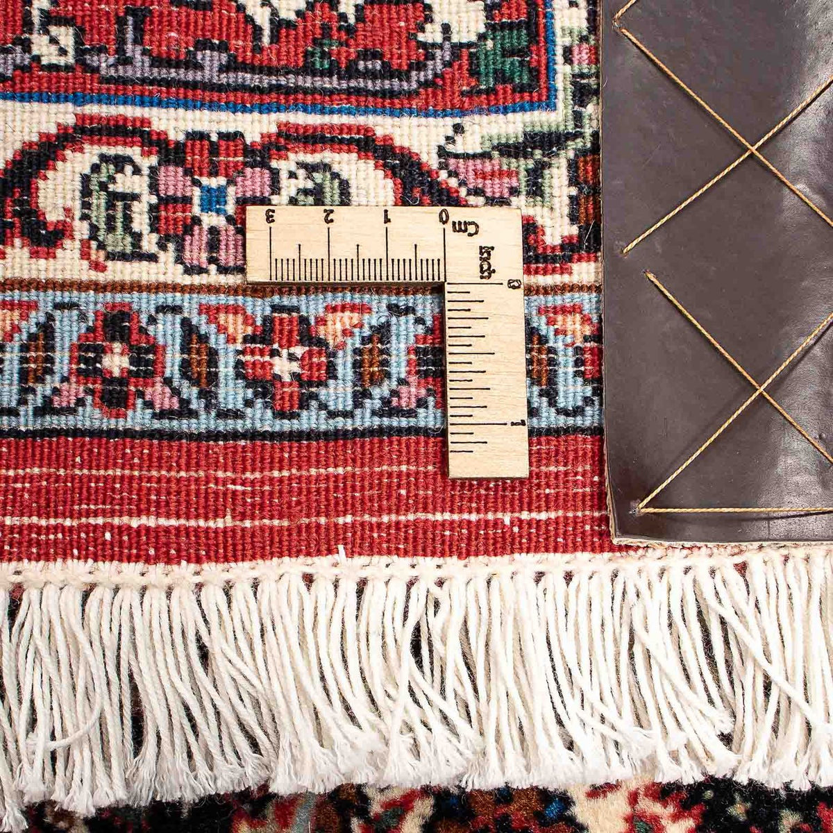 Dywan perski - Bijar - 200 x 132 cm - czerwony