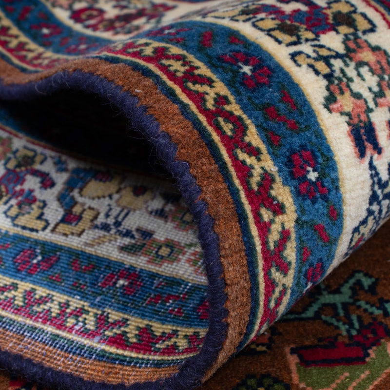 Perski dywan - Nomadyczny - 158 x 120 cm - brązowy