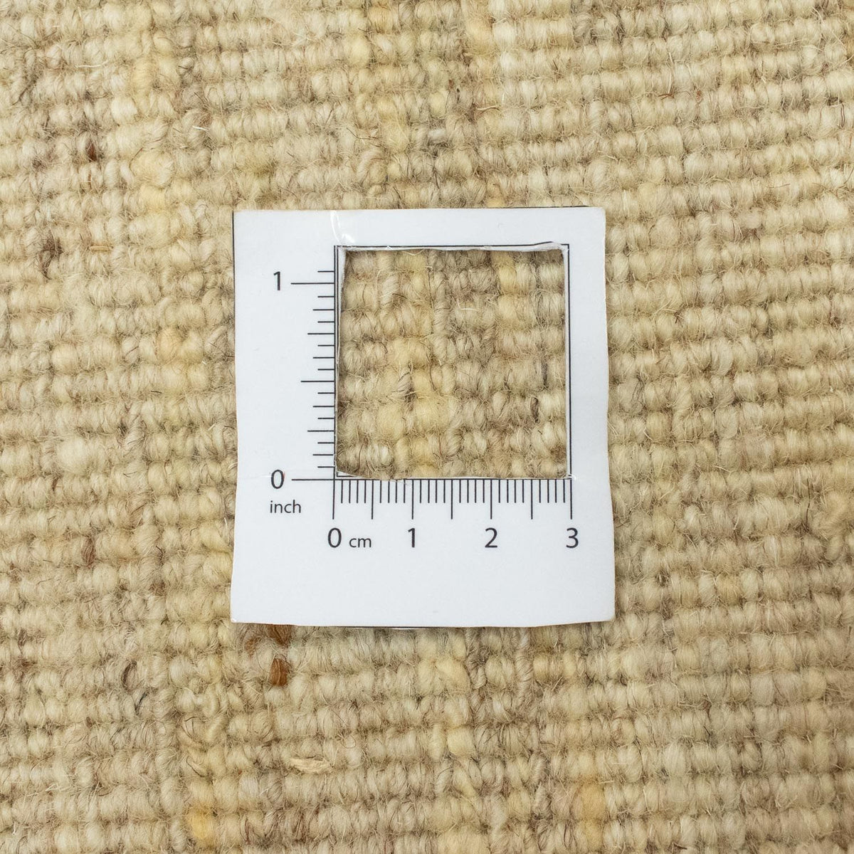 Dywan Gabbeh - perski - 176 x 116 cm - beżowy