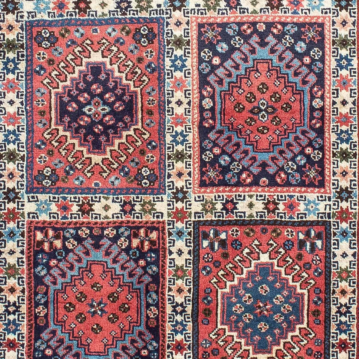 Biegacz Perski dywan - Nomadyczny - 195 x 81 cm - jasna czerwień