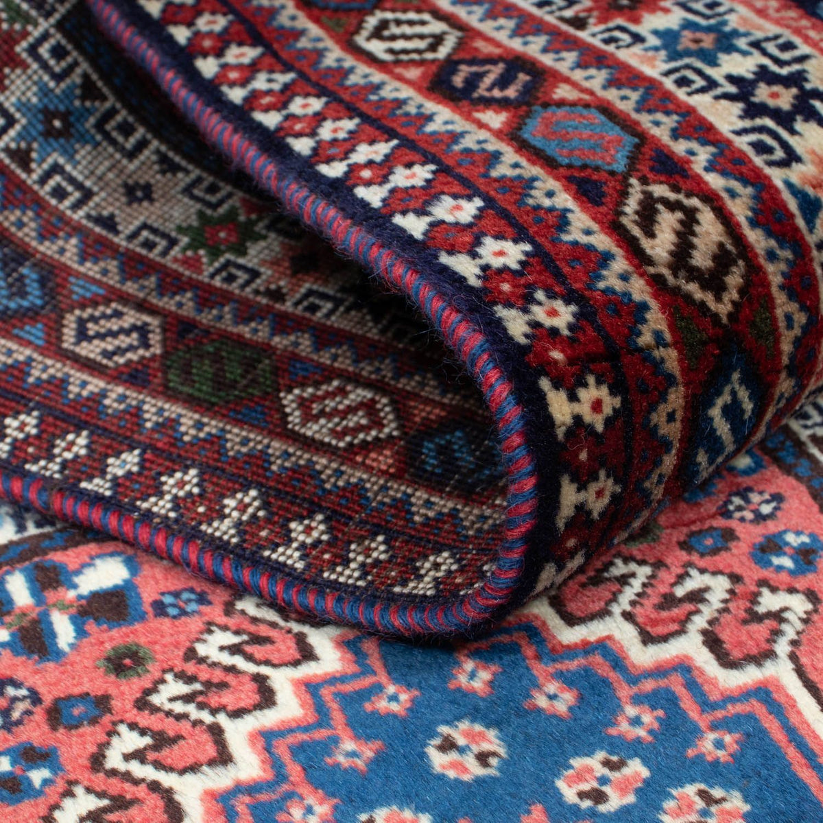 Biegacz Perski dywan - Nomadyczny - 195 x 81 cm - jasna czerwień