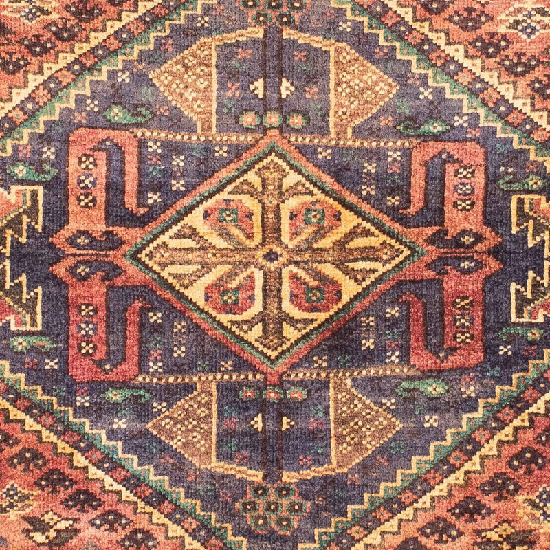 Perski dywan - Nomadyczny - 155 x 113 cm - jasna czerwień