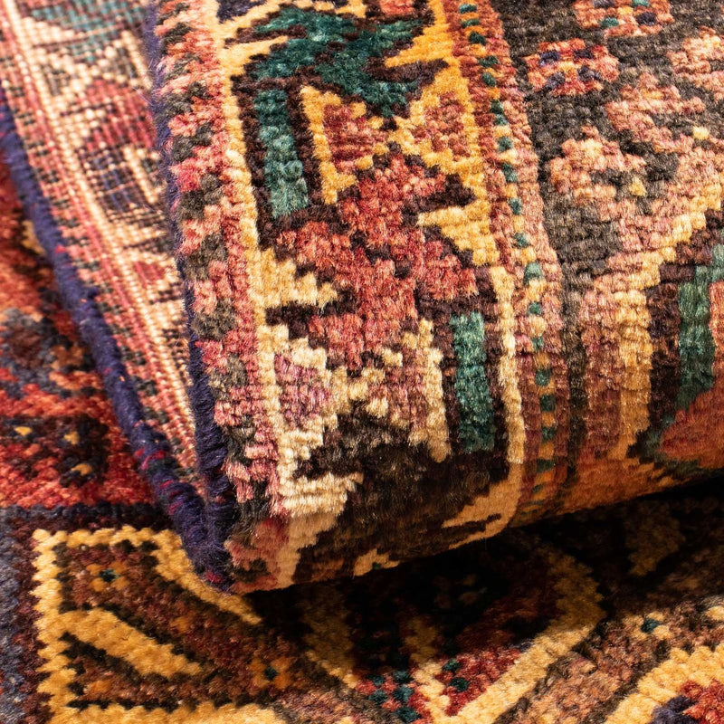 Perski dywan - Nomadyczny - 155 x 113 cm - jasna czerwień