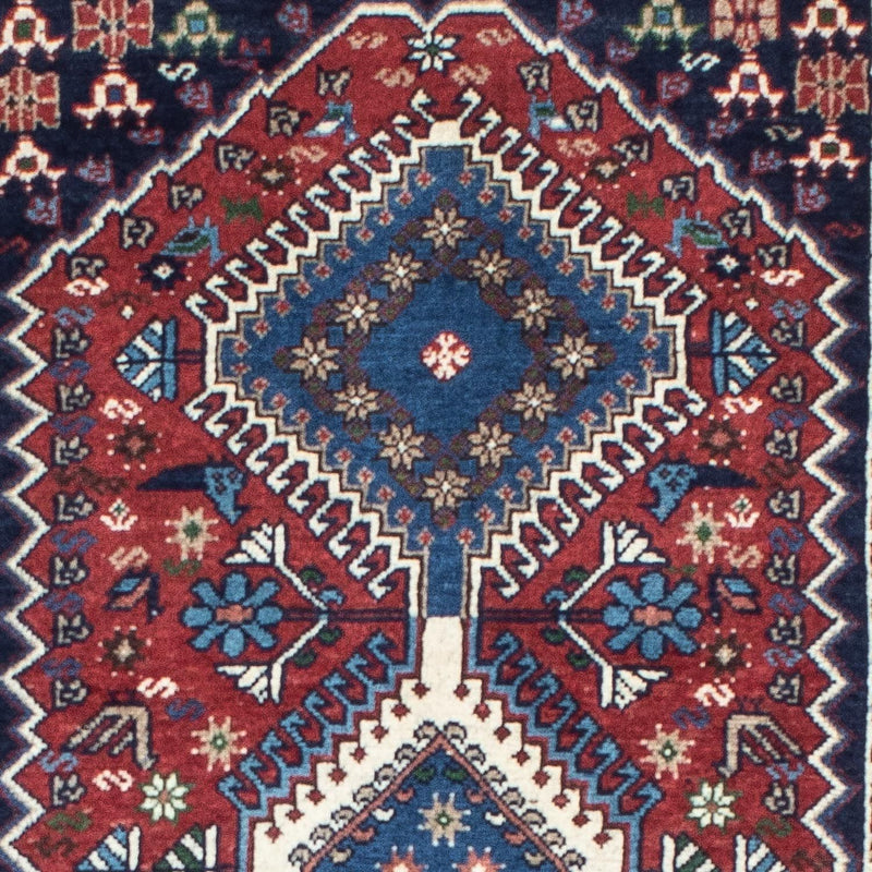 Biegacz Perski dywan - Nomadyczny - 197 x 78 cm - czerwony