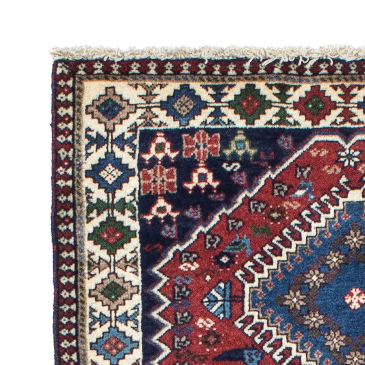 Biegacz Perski dywan - Nomadyczny - 197 x 78 cm - czerwony