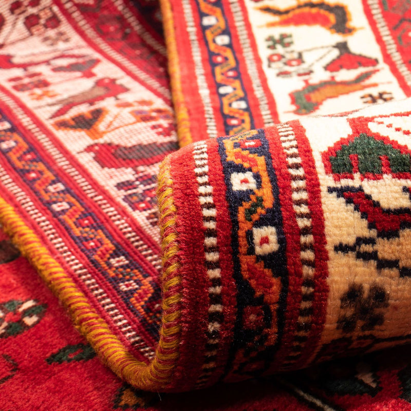 Perski dywan - Nomadyczny - 291 x 210 cm - ciemna czerwień