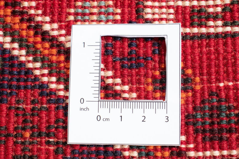 Perski dywan - Nomadyczny - 291 x 210 cm - ciemna czerwień