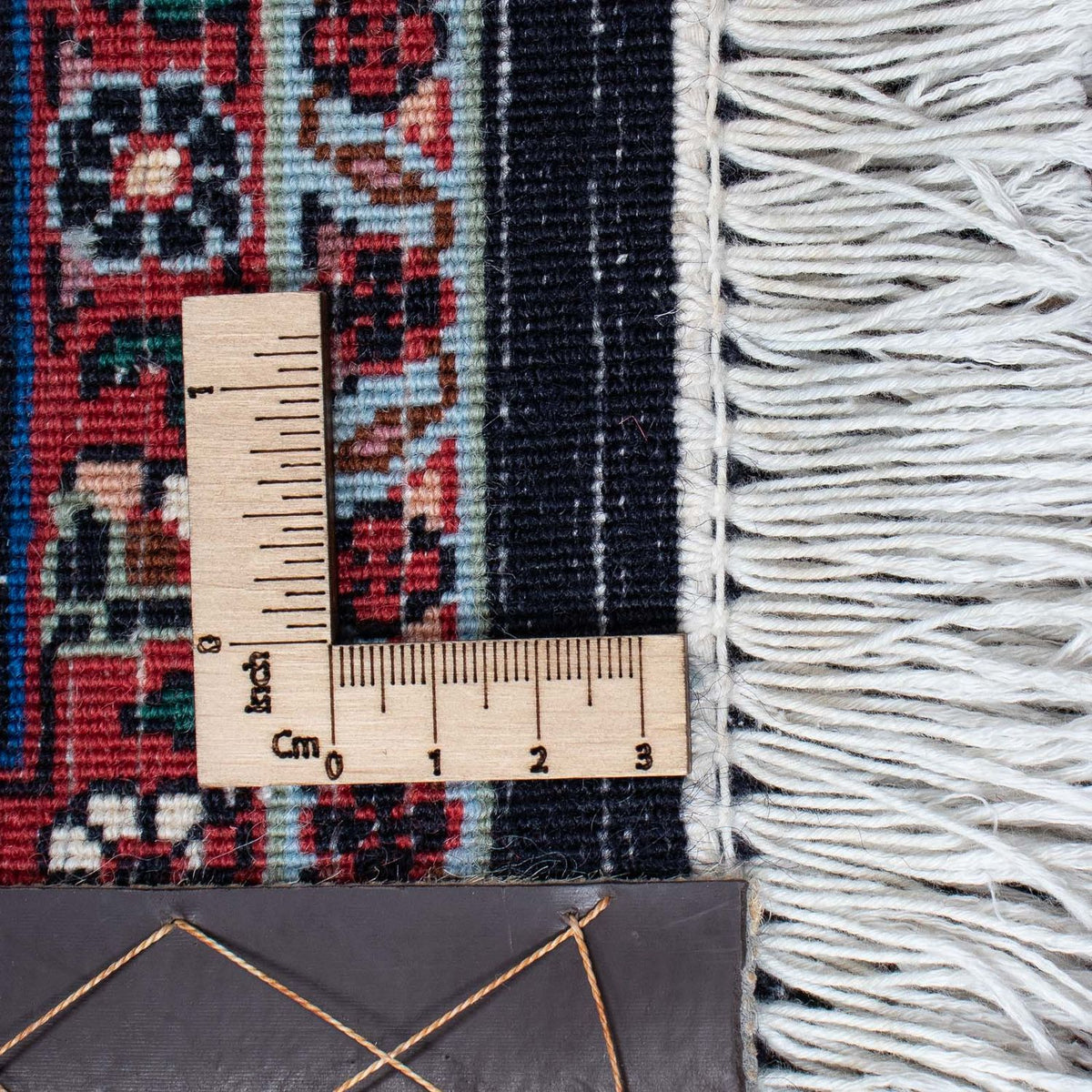 Dywan perski - Bijar - 200 x 131 cm - ciemnoniebieski