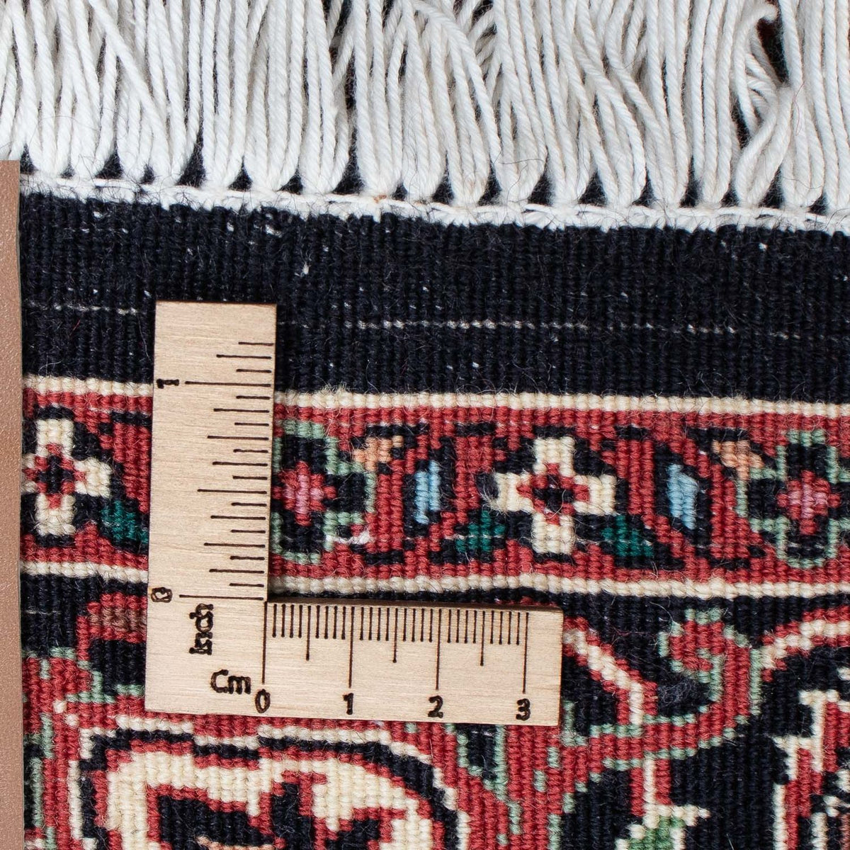 Biegacz Dywan perski - Bijar - 196 x 108 cm - ciemnoniebieski