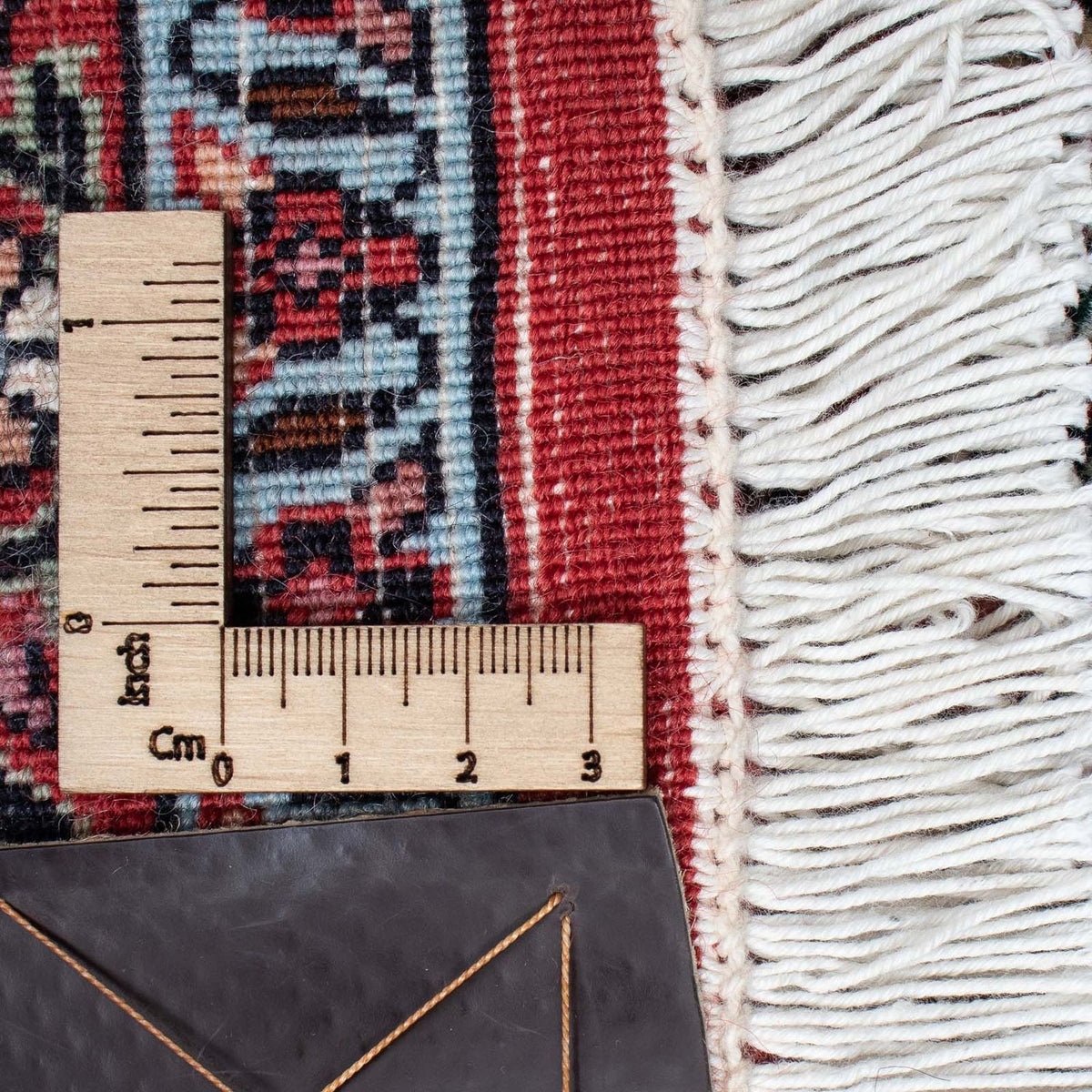 Dywan perski - Bijar - 202 x 133 cm - czerwony