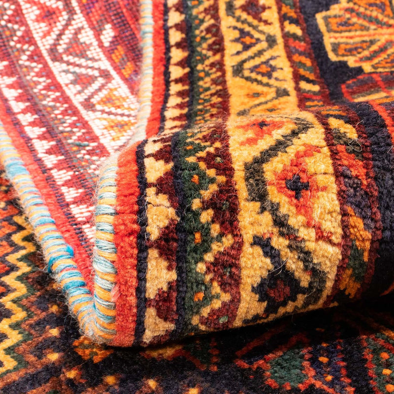 Perski dywan - Nomadyczny - 164 x 122 cm - czerwony