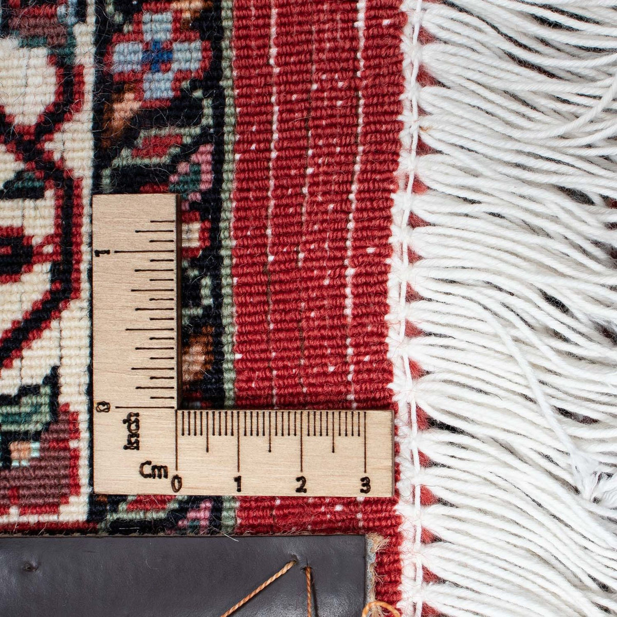 Biegacz Dywan perski - Bijar - 203 x 100 cm - czerwony