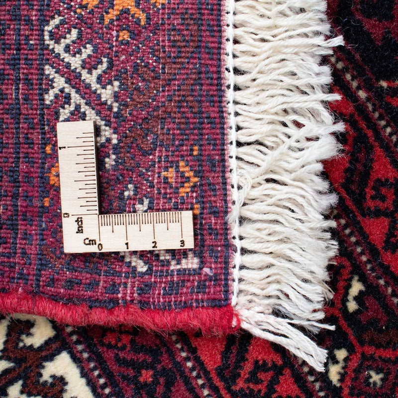 Dywan beludżycki - 167 x 116 cm - ciemna czerwień