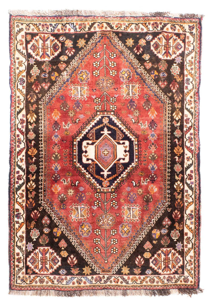 Perski dywan - Nomadyczny - 145 x 103 cm - jasna czerwień