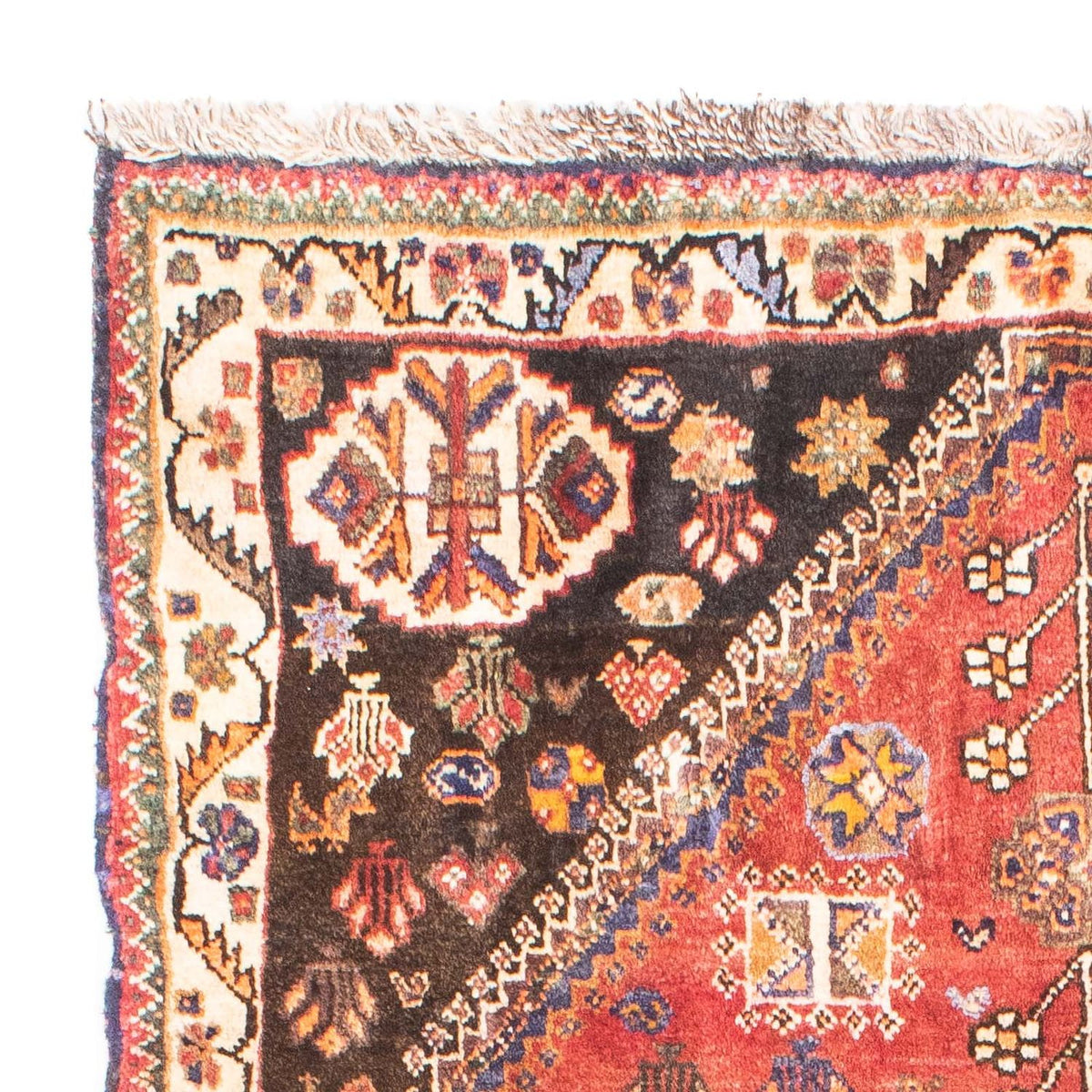 Perski dywan - Nomadyczny - 145 x 103 cm - jasna czerwień