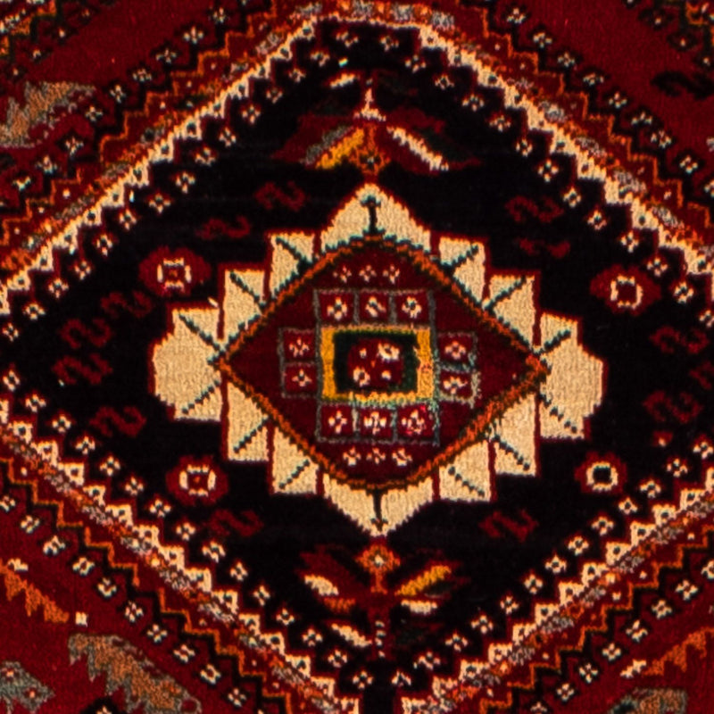 Perski dywan - Nomadyczny - 290 x 182 cm - ciemna czerwień