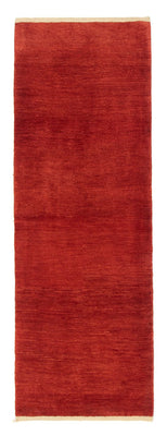 Biegacz Dywan Gabbeh - perski - 245 x 85 cm - czerwony
