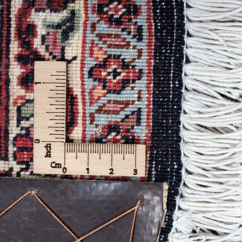 Dywan perski - Bijar - 182 x 108 cm - ciemnoniebieski