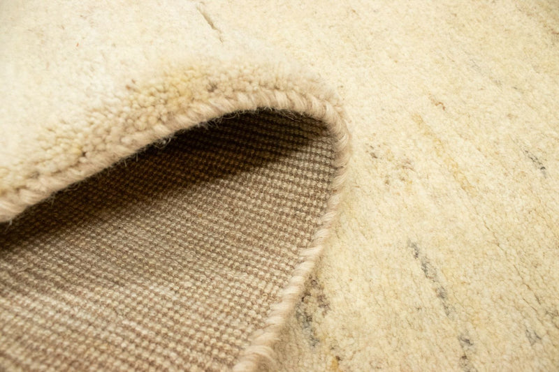 Biegacz Dywan Gabbeh - perski - 210 x 72 cm - beżowy