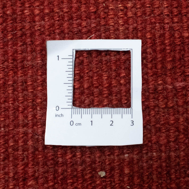 Biegacz Dywan Gabbeh - perski - 215 x 72 cm - czerwony