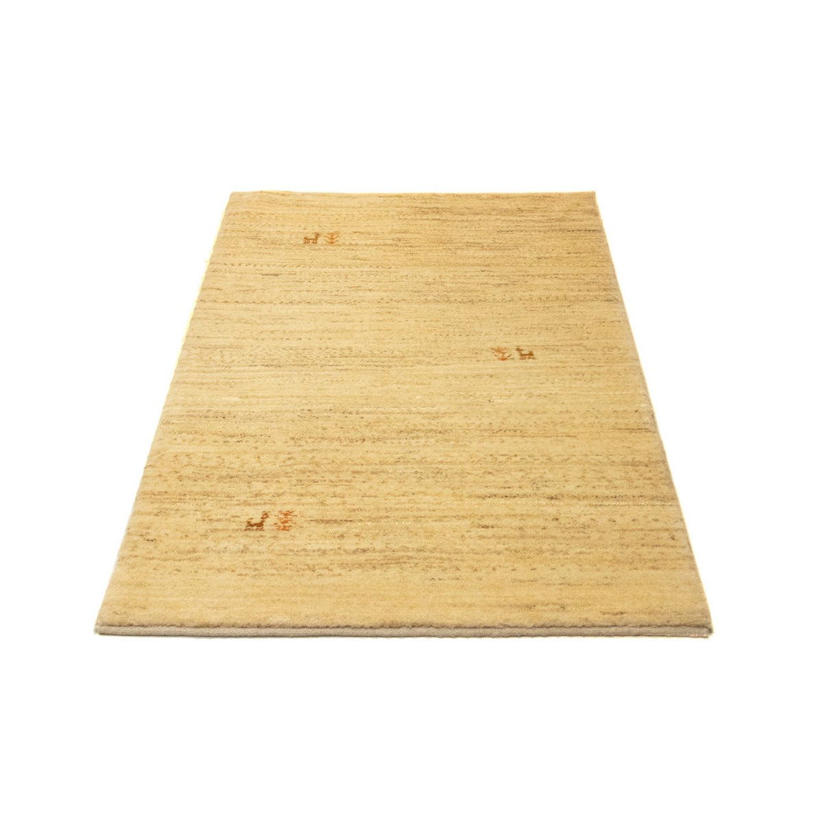 Dywan Gabbeh - perski - 129 x 82 cm - beżowy