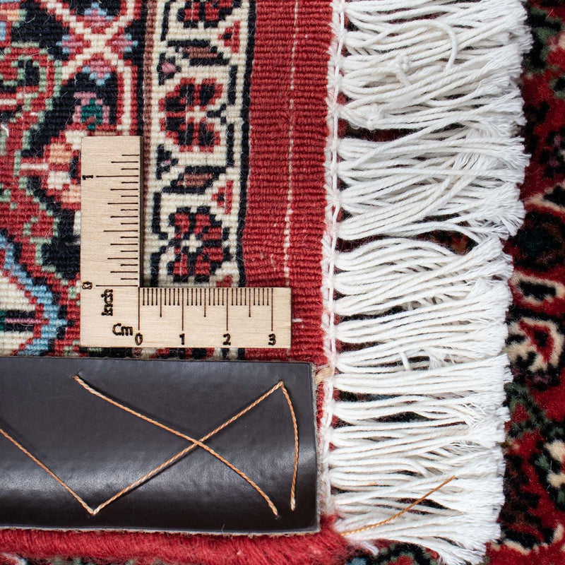 Biegacz Dywan perski - Bijar - 204 x 99 cm - czerwony