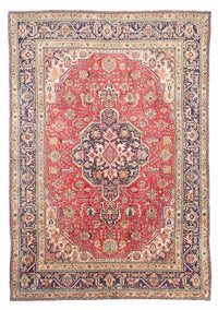 Dywan perski - Tabriz - 297 x 204 cm - czerwony