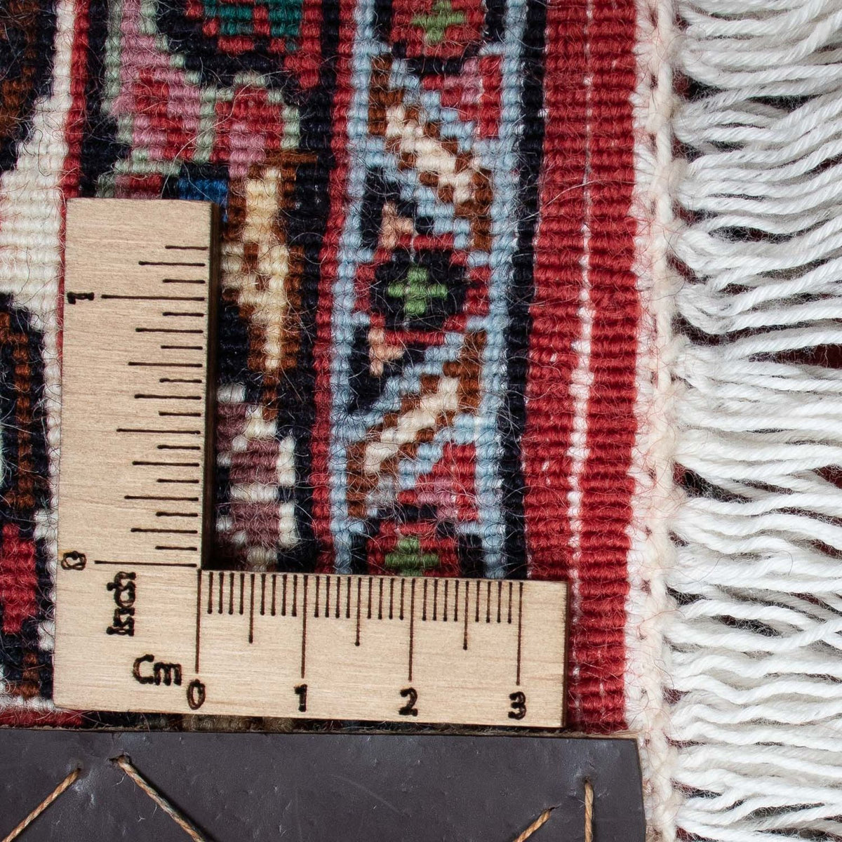 Dywan perski - Bijar - 202 x 132 cm - czerwony