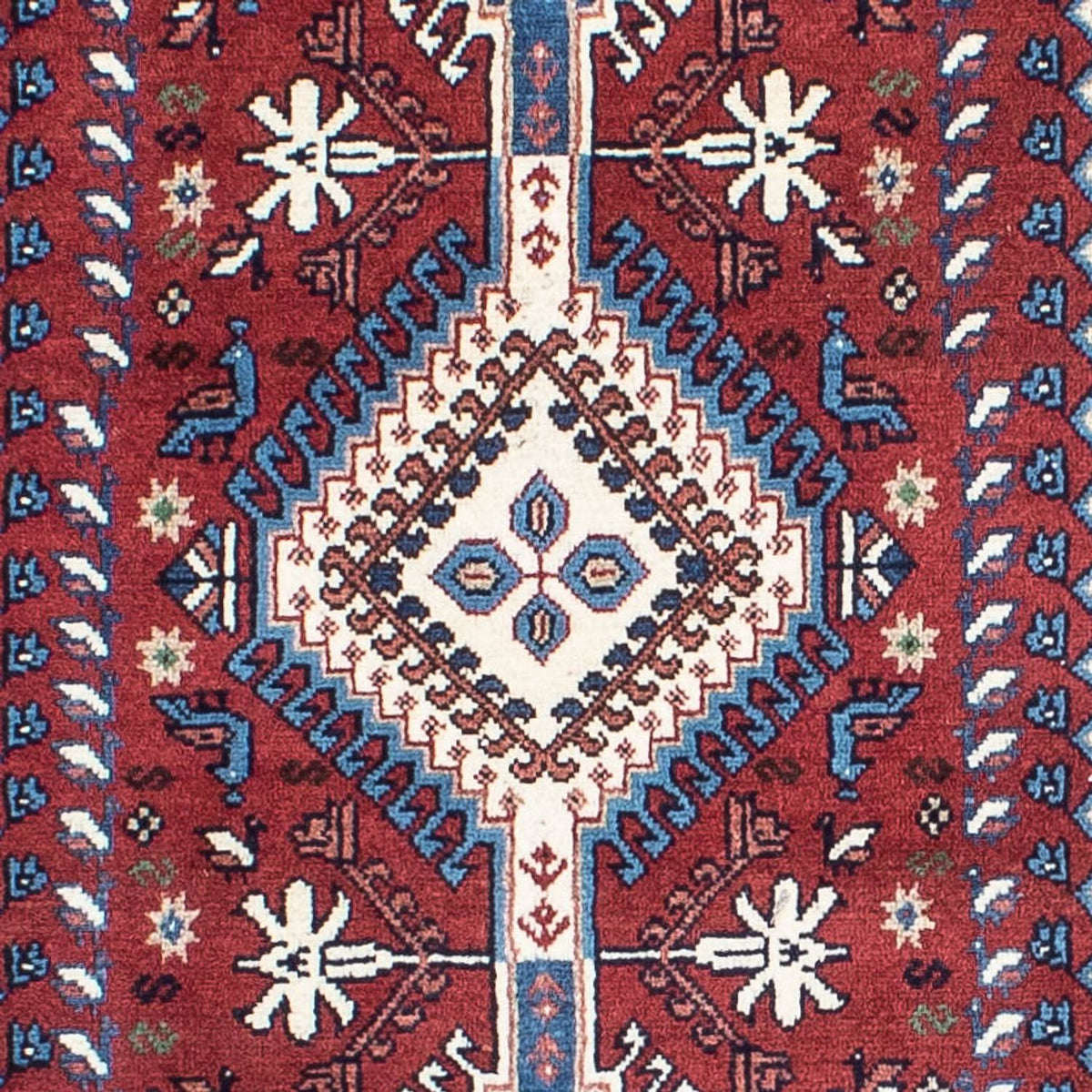 Biegacz Perski dywan - Nomadyczny - 290 x 81 cm - czerwony