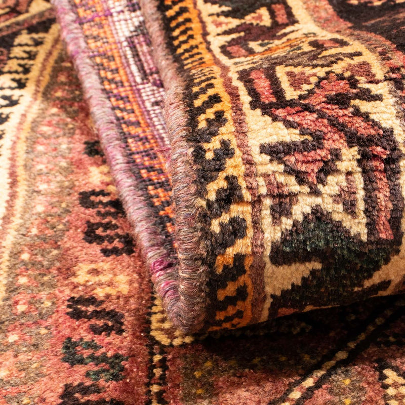 Perski dywan - Nomadyczny - 161 x 109 cm - jasna czerwień