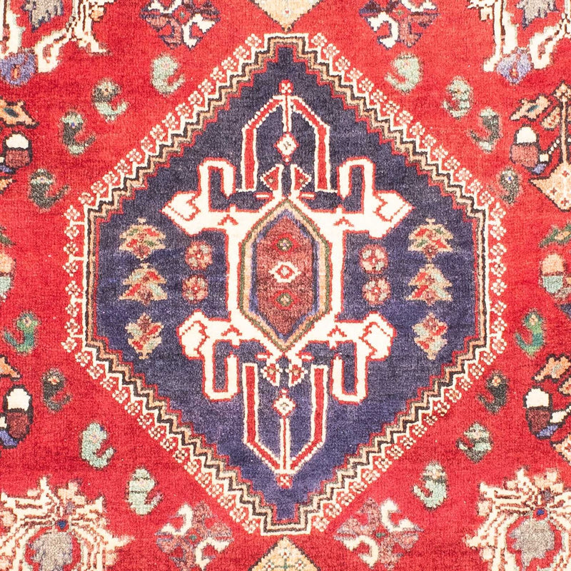 Perski dywan - Nomadyczny - 160 x 116 cm - ciemna czerwień