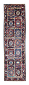 Yalameh Dywan 80x283cm - Dywan perski - Chodnik / Wielokolorowy / 80 x 283 cm Chodnik