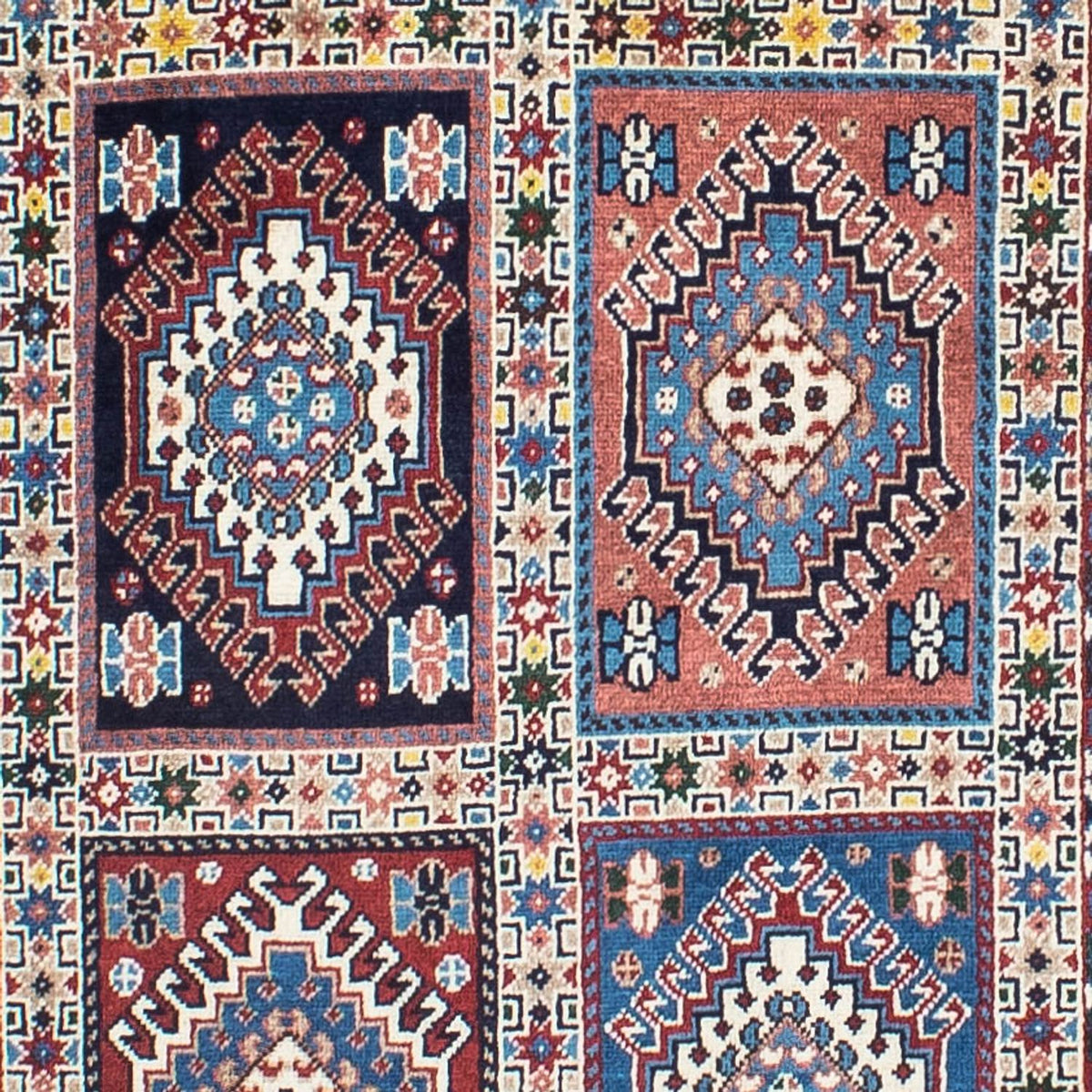 Biegacz Perski dywan - Nomadyczny - 283 x 80 cm - wielokolorowy