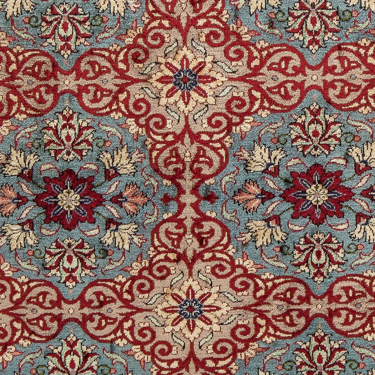 Dywan perski - Ghom - 75 x 57 cm - wielokolorowy