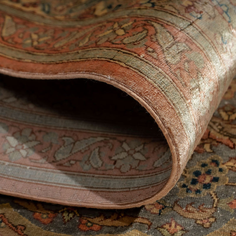 Dywan perski - Ghom - 76 x 57 cm - wielokolorowy