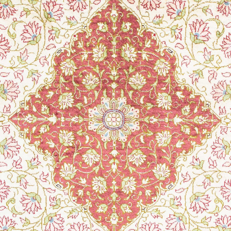 Dywan perski - Ghom - 125 x 80 cm - beżowy