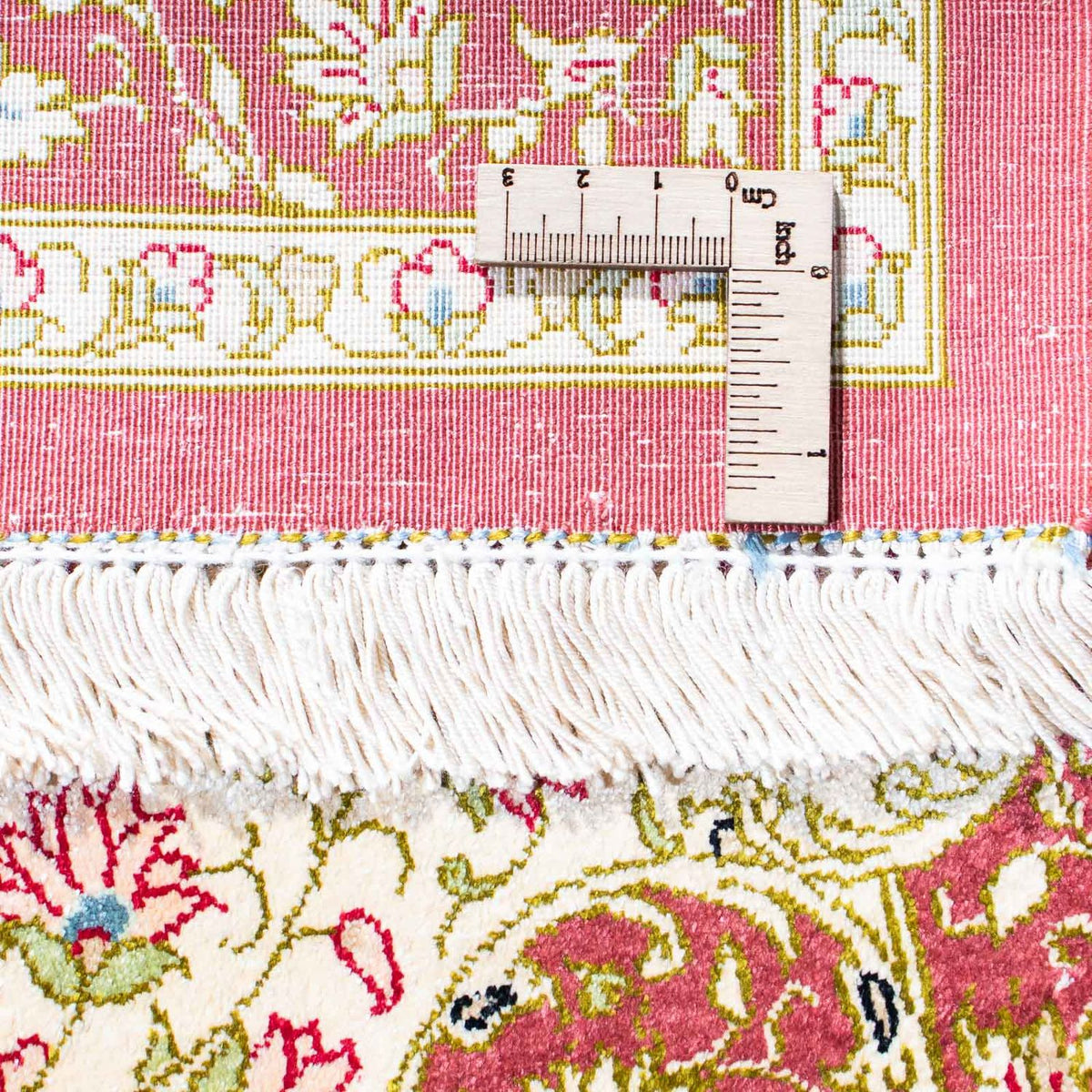 Dywan perski - Ghom - 125 x 80 cm - beżowy