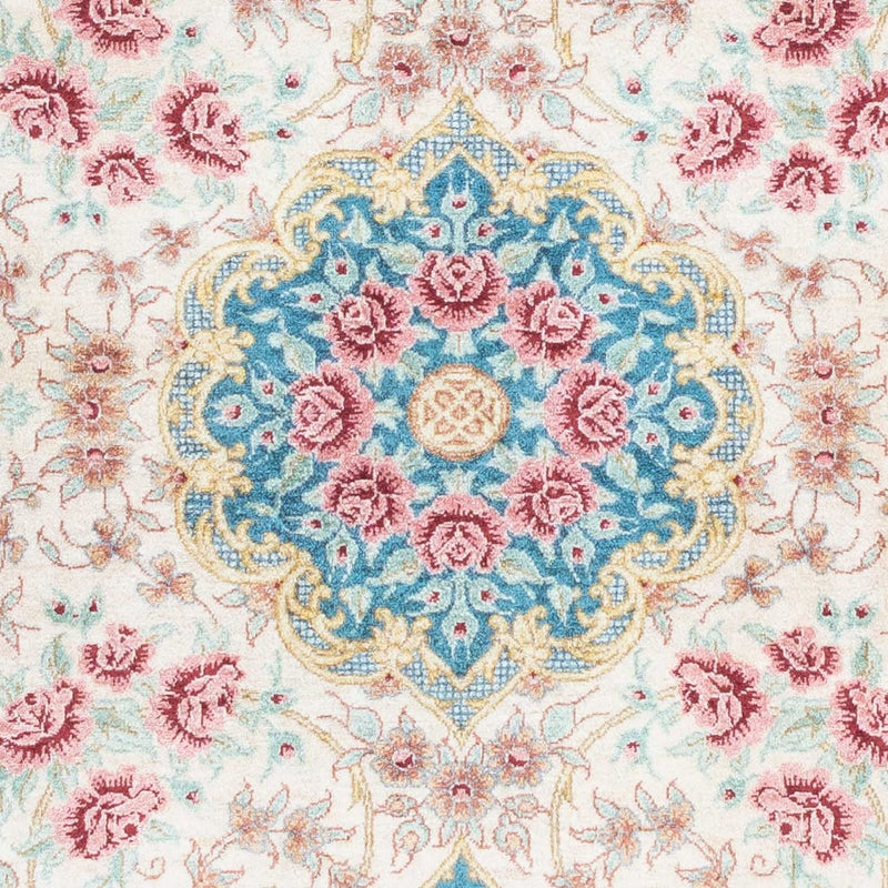 Dywan perski - Ghom - 123 x 77 cm - beżowy