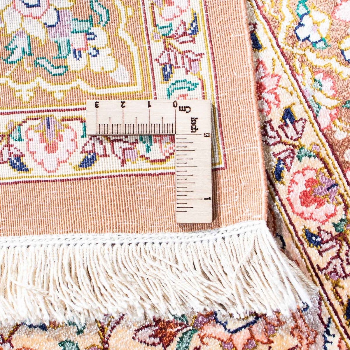 Dywan perski - Ghom - 123 x 76 cm - beżowy