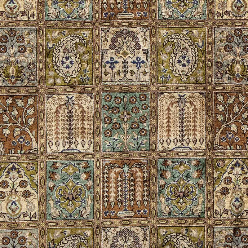 Dywan perski - Ghom - 93 x 59 cm - wielokolorowy