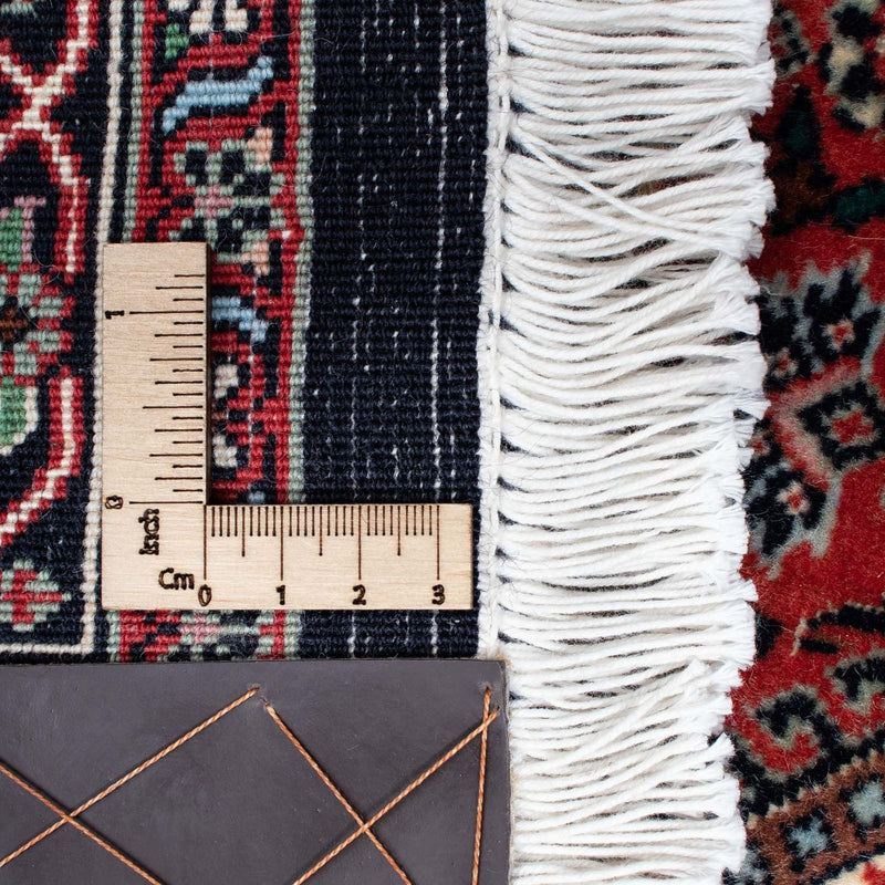 Biegacz Dywan perski - Bijar - 201 x 100 cm - ciemnoniebieski