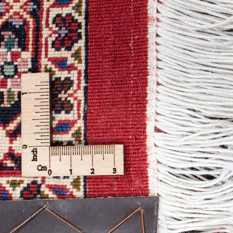 Biegacz Dywan perski - Bijar - 199 x 103 cm - czerwony