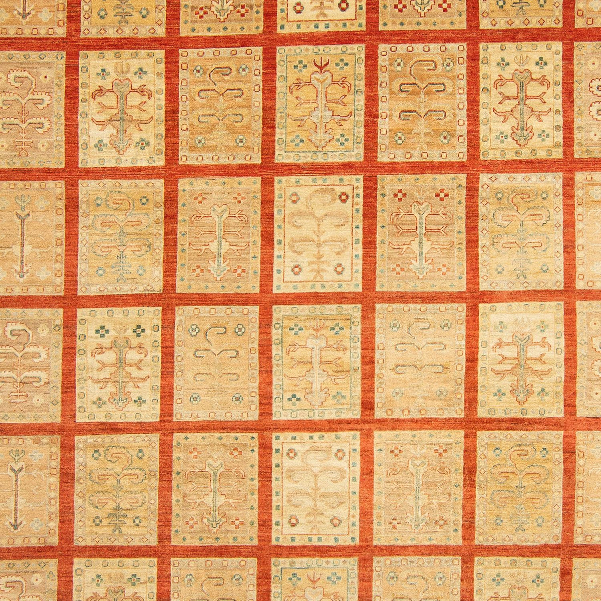 Dywan Zieglera - 374 x 273 cm - czerwony