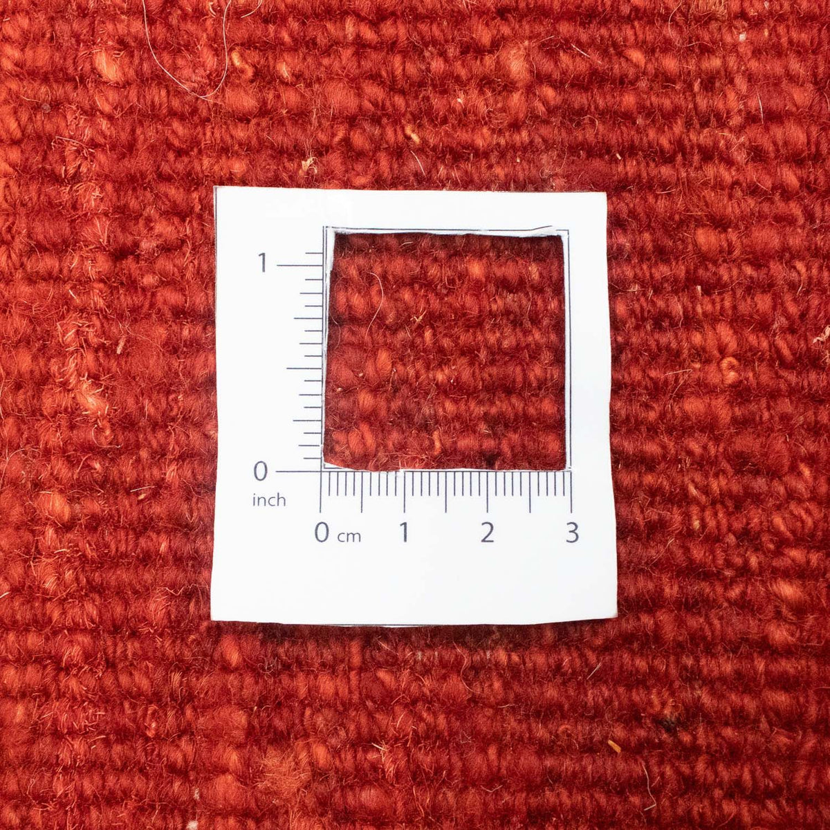 Dywan Gabbeh - perski - 159 x 118 cm - czerwony